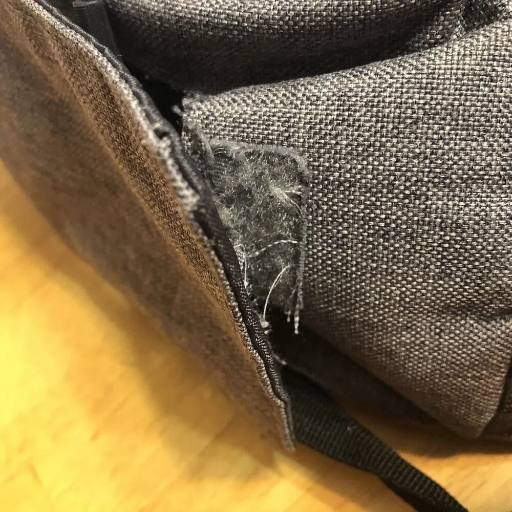 Eddie Bauer Backpack Diaper Bag‎ Gray Baby First Adventure READ Desc